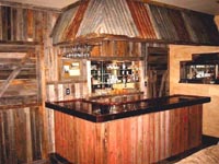 rustic bar